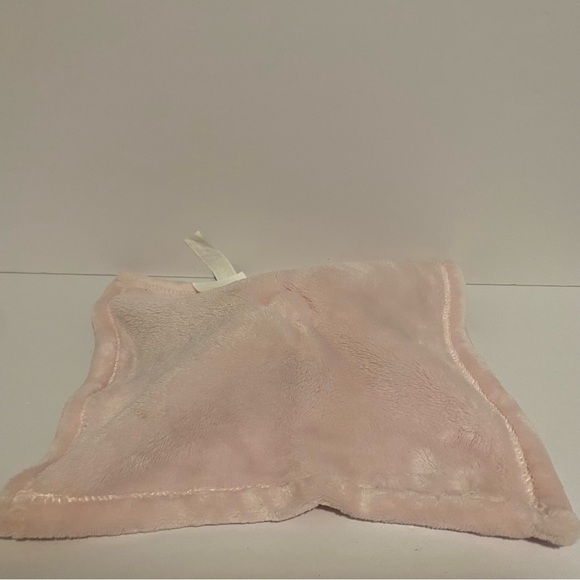 Blankets & Beyond Owl Lovey Security Blanket Pink White Baby Boy Cuddle Toy - Picture 4 of 5